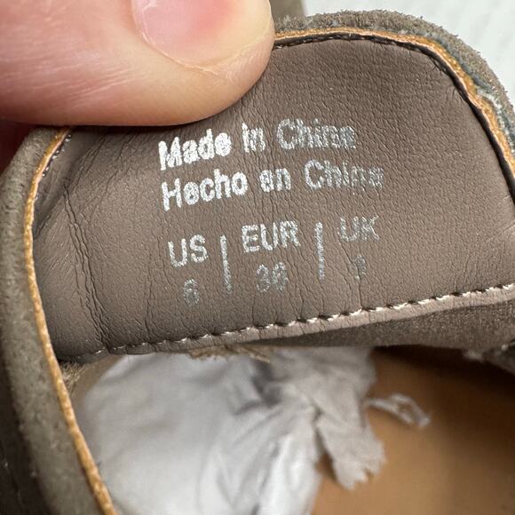 Market and Spruce Sylvie Strappy Ankle Boot in Olive Green NEW Size 6 - Picture 9 of 9